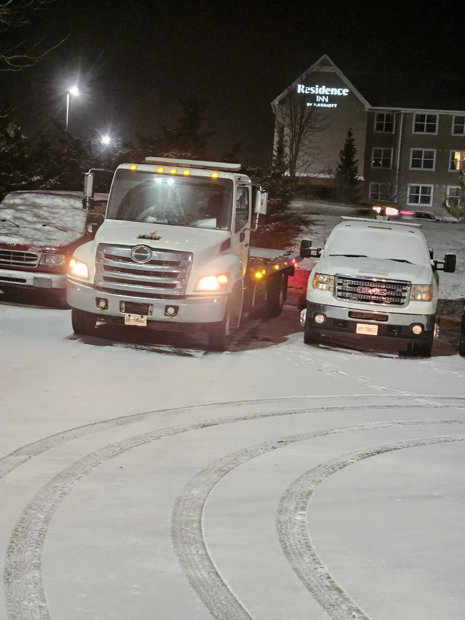 Electric vehicle towing