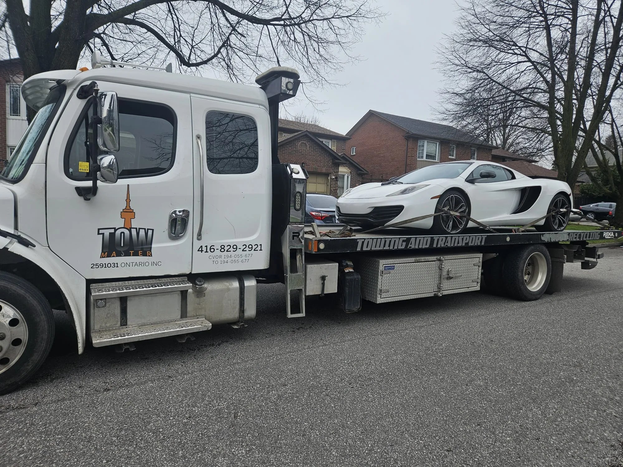 Toronto Super Sports Cars Towing 32