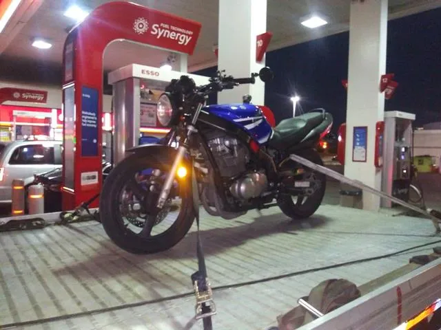 Motorcycle towing